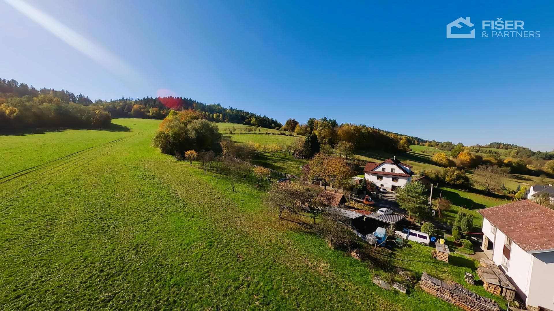 Prodej stavebbního pozemku ve Vidči 2078m2
