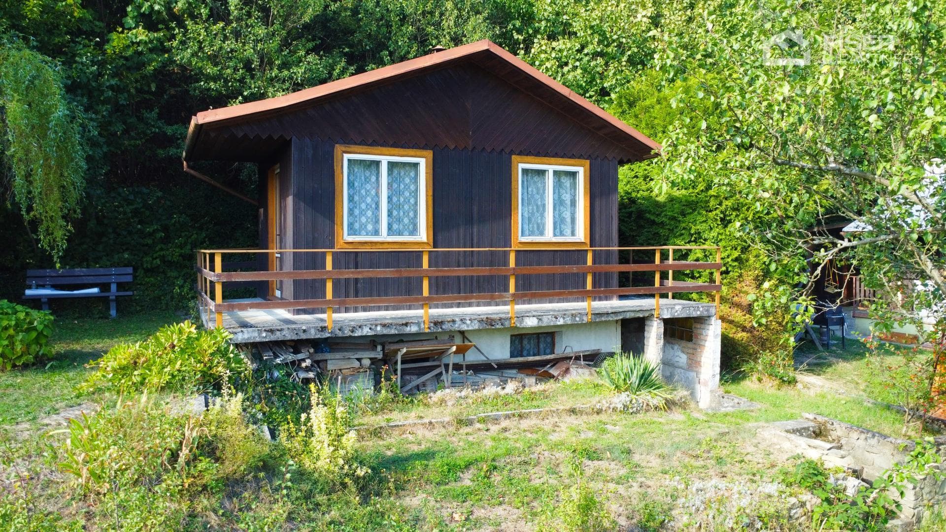 Prodej chaty 30 m2 s pozemkem 340 m2